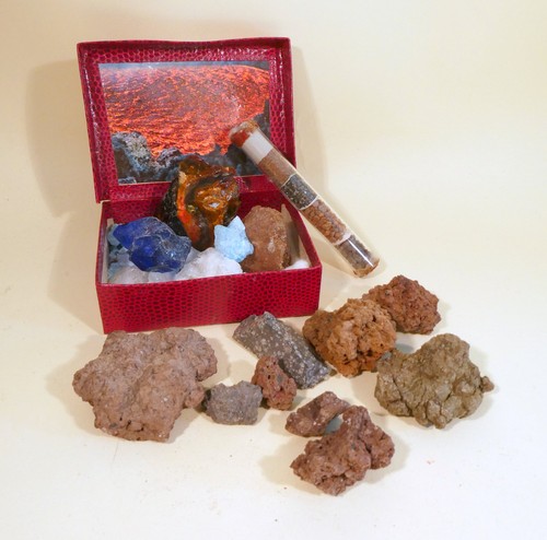 Vesuvius rock samples and - vesuvius,