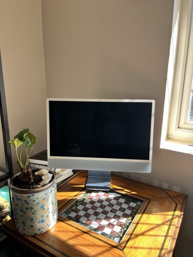 Apple imac 2021 blue - apple,