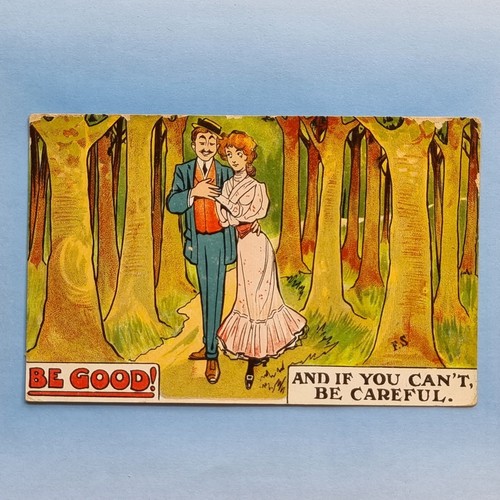 Comic postcard 1907 s - postcard,