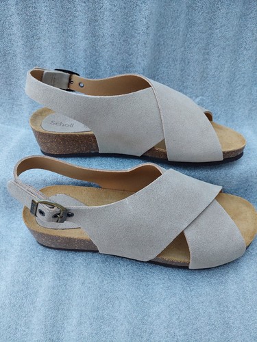 Scholl amelie heeled suede - amelie,