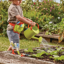 Kids Watering Can Child-Friendly Garden Tool Lightweight Fun Outdoor Toy 22x29cm