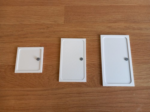 Dolls house shower trays - dolls, 6th