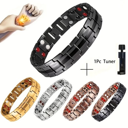 Magnetic bracelet 4in1 - magnetic, bio