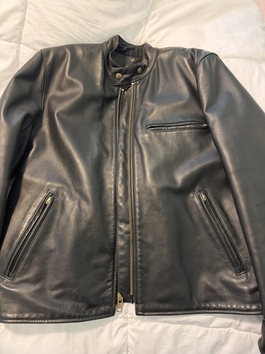 Vanson model leather - model, b