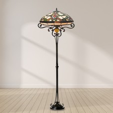 TIFFANY STYLE REAL GLASS