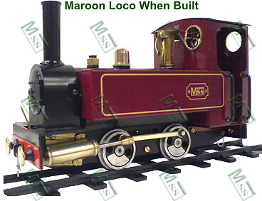 Mss steam locomotive - locomotive, kit