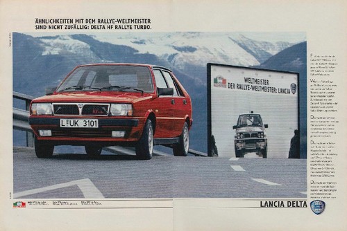 1989 lancia delta rallye - 1989,