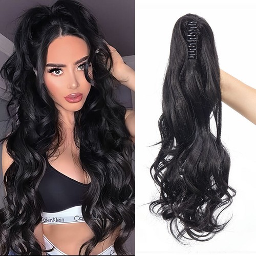 Thick ponytail hair - thick,