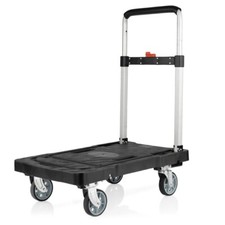 150KG Folding Hand Truck Loading Dolly Trolley Flatbed Cart Sack Truck Barrow