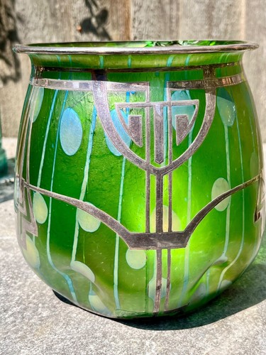 Loetz iridescent glass - loetz,