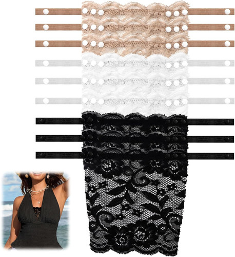 Pcs lady lace clip mock - pcs,