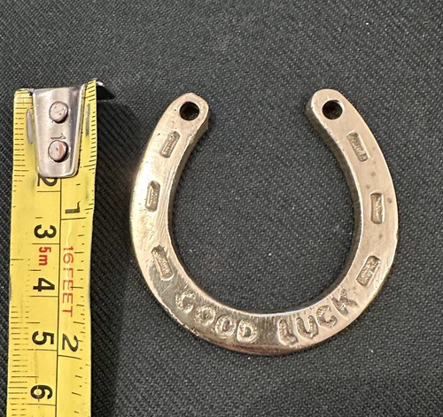 Vintage solid brass - good, luck