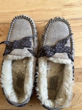 UGG Dakota 78 Suede Sheepskin Moccasin Slippers