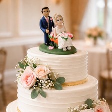 Wedding caketopper gardening - caketopper,