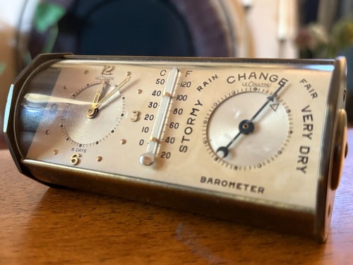 Vintage lecoultre brass - brass, desk