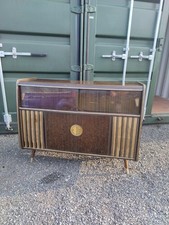 A retro 1950's/1960's Blaupunkt Arkansas Delux radiogram, four speed Garrard...