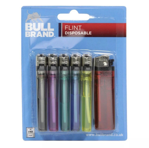 Bull brand disposable - brand, flint