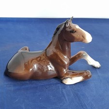 Beswick Lying Shire Foal Horse