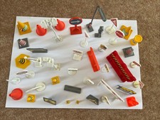Various toy road work cone - road,