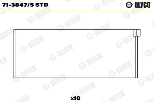Glyco 3847 std big - glyco, end