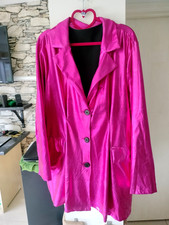 Ladies metallic pink party jacket size 4XL/22/24 new