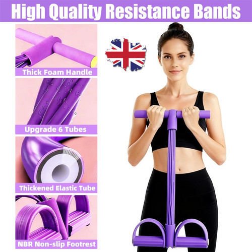 Tube pedal resistance band - resistance,
