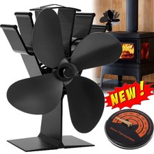 4 Blade Heat Powered Stove Top
