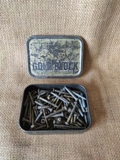 Vintage Brass Csk Dome Wood