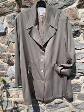 1980s Ladies Warehouse Jacket  In donkey Brown   40 inch Chest Fully Lined