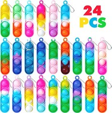 24X Pop Keyring It Fidget