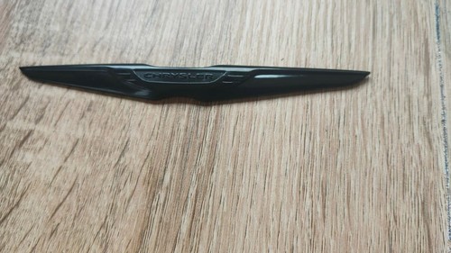 Decorative black emblem for