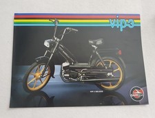 GARELLI VIP 3 DELUXE Motorcycle Sales Specification Leaflet 1980 MULTILINGUAL