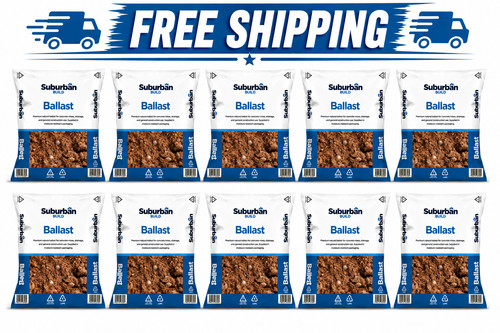 Ballast aggregate concrete mix - concrete,