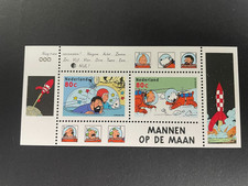 Netherlands 1999 minisheet - Kuifje, Tintin, Comic, Men on the moon MNH