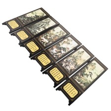  Small Folding Screen Chinese Folding Screen Desktop Room Divider for Desktop