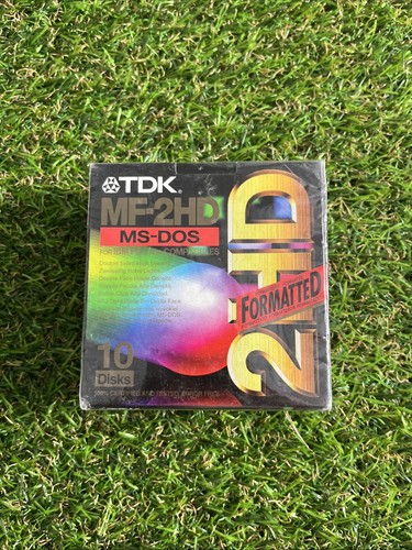 Tdk mf2 dos - tdk, 10xdiscs