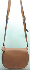 Radley London York Walk Tan Leather Cross Body Bag & Dustbag NEW