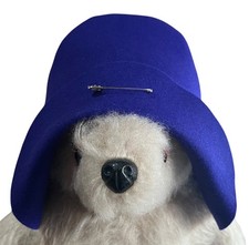NEW WOOL FELT VIOLET HAT FOR