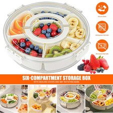 360° Rotating Snack Tray with