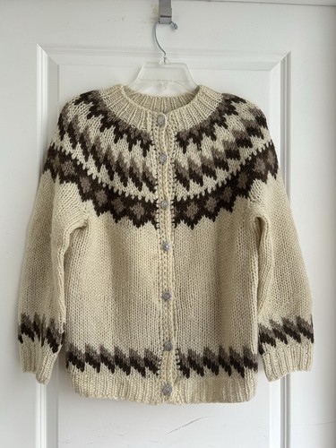 Vtg wool sweater cardigan - sweater,