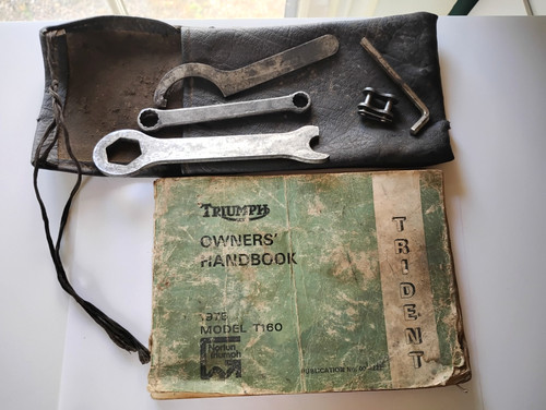 Original 1975 triumph trident - original,