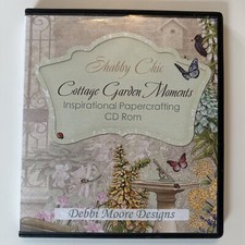 Debbie Moore Shabby Chic Cottage Garden Moments CD ROM