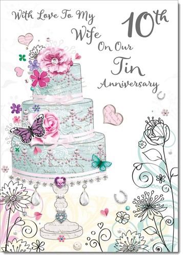 Doodlecards wife tin 10th - doodlecards,