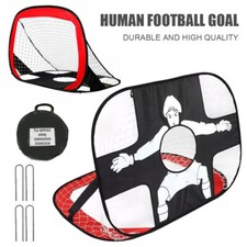 2 In1 Pop Up Soccer Goal Net Kids Football Gate For Football Training Equipment