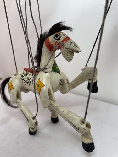 Horse marionette handpainted - marionette,