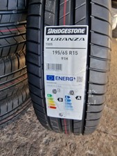 4x 195 65 15 BRIDGESTONE Turanza T005 91H, New old Stock