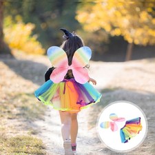  Rainbow Butterfly Wings Skirt