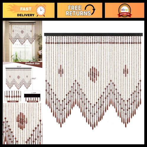 Boho handmade bamboo beaded - bamboo,