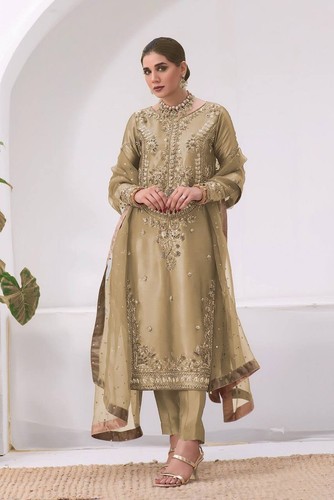 Pakistani gold salwar - salwar, kameez