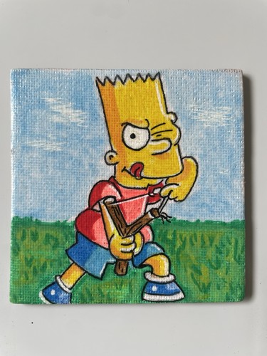Bart simpson fridge magnet - bart,